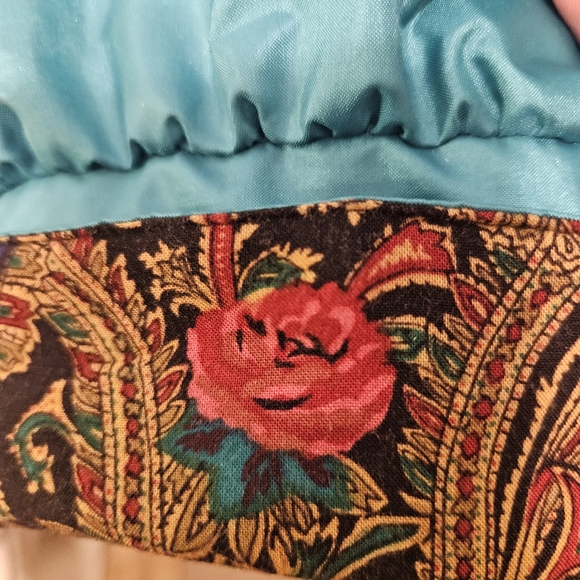 Vintage 80's Teal Trench/Rain Coat Chiango by Fleet Street Sz 10P - Picture 8 of 15